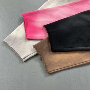 Sweats à capuche personnalisés pour hommes Vintage Cotton Crop Cut Edge Hoodie Men Acid Wash Sweatshirts en détresse - Product Image 4