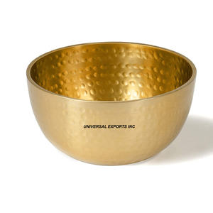 Tazón de Chocolate de Aluminio con Acabado Dorado, Tazón para Dulces Hecho a Mano de Calidad Superior, Tazón de Chocolate Clásico, Elegante y Sofisticado - Product Image 4