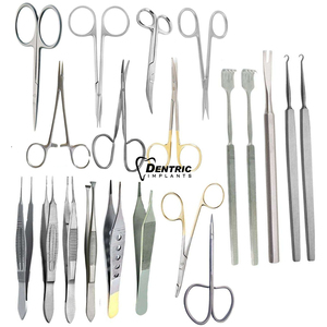 Juego de 22 instrumentos de blefaroplastia de acero inoxidable para cirugía ocular, herramientas manuales de cirugía plástica con MOL estándar de seguridad - Product Image 5