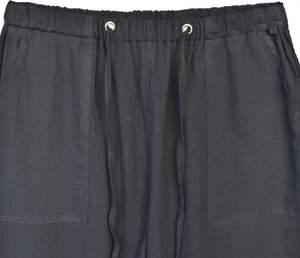 2025 Vintage grande taille hommes pantalons haute qualité léger tricoté toile séchage rapide taille moyenne Style lavé - Product Image 2