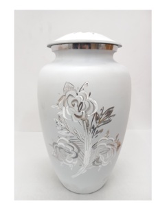 Urna Funeraria Moderna y Elegante Hecha a Mano en América y Europa, de Alta Calidad, de Metal, Grabada a Mano, con Color y Logotipo Personalizables - Product Image 4