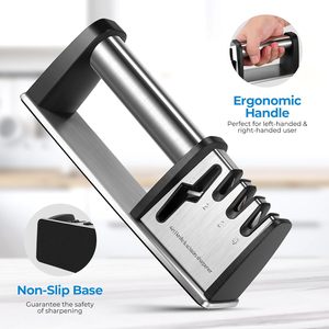 <span class=keywords><strong>Afilador</strong></span> de cuchillos 4 en 1, cuchillos de cocina de alta calidad y accesorios para cuchillos, tijeras, bolsillo Manual - Product Image 4