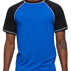 Rashguard de Alta Calidad para Hombre, Manga Corta, Transpirable, de Secado Rápido, Ecológico, para Gimnasio, de Nailon - Product Image 2