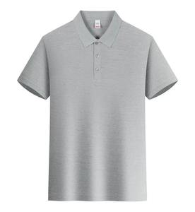 Camiseta Polo de Algodón Puro con Logotipo Personalizado Bordado, Ropa de Trabajo, Camiseta de Manga Corta Blanca, Transpirable, Moda de Verano - Product Image 4