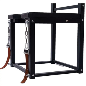 Sedia BDSM Erotica per Addestramento Domatrice, Struttura per Bondage e Contenimento con Gag, Dispositivo di Contenimento per Punizione - Product Image 6