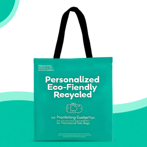 Borsa Tote Zen Personalizzata Ecologica in Materiale Riciclato per Promozione di Gadget - Product Image 2