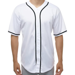 Uniforme de baseball en tissu polyester de haute qualité en coton la plus vendue uniforme de baseball personnalisé de haute qualité en gros - Product Image 3