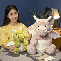 Peluche Dragon Volant Confortable 21-56cm en Coton PP pour Enfants, Lestée pour Soulager le Stress et Faire Taire l'Anxiété