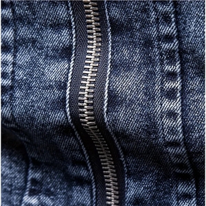 Vente en gros 100% coton Veste en jean personnalisée pour homme Style vintage de haute qualité et boutons délavés à l'acide pour la saison d'hiver - Product Image 4
