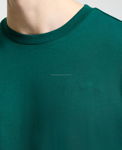 Camiseta de Verano para Hombre, Cuello Redondo, 100% Algodón, Tejido de Punto, 220g, Transpirable, Corte Regular, Casual, Estampado por Transferencia Térmica, Venta al Por Mayor - Product Image 4