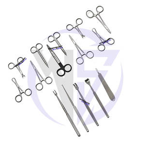 Juego de instrumentos quirúrgicos de blefaroplastia de acero inoxidable profesional para cirugía de párpados Kit completo de cirugía plástica cosmética - Product Image 2