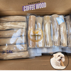 Bâtons à mâcher pour chien en bois de café naturel 100% | Jouet pour chien écologique de longue durée - Product Image 1