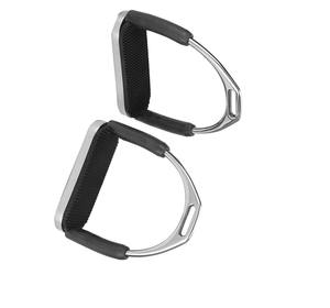 Étriers d'équitation réutilisables en acier inoxydable, poignée de sécurité légère et réglable, certifié CE, sortie d'usine - Product Image 2