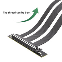 Cable Riser para GPU PCIe 5.0 X16, Extensión de Montaje Vertical