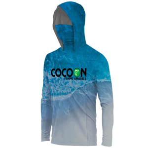 Camiseta Deportiva de Manga Larga Personalizada al por Mayor, de Algodón, Ligera, Cómoda, para Hombre, para Tenis, Golf, con Capucha, Color Heather - Product Image 1