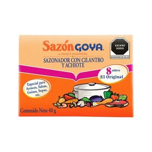6g SAZON 5g Condimento en Polvo Especias Halal Populares con Cilantro y Annatto - Product Image 2