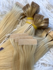 ผมแท้เวียดนาม 100% ยี่ห้อ Ady Hair แบบ Remy Virgin Double Drawn ต่อผมแบบเทปใส มองไม่เห็นรอยต่อ  แบบเส้นเดียวทั้งเส้น ทุกสี ขายส่ง - Product Image 3