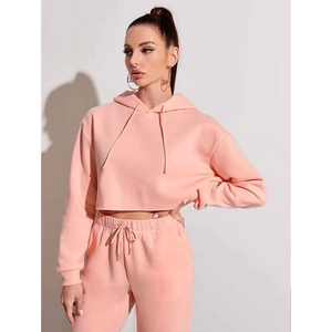 Ensemble deux pièces pour femme, imprimé personnalisé, hiver, uni, sweat à capuche à manches longues, pantalon de survêtement en polaire, imperméable - Product Image 4