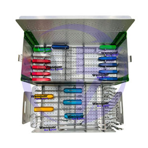 ชุดเครื่องมือผ่าตัดข้อไหล่แบบส่องกล้อง Arthrex ครบชุด ใหม่ กล่องอะลูมิเนียม Wenquar คุณภาพสูง เหล็กกล้าไร้สนิมเกรดเยอรมัน - Product Image 4