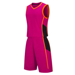 ชุดกีฬาบาสเกตบอลระบายอากาศได้ดีชุดบาสเก็ตบอลไซส์พิเศษตามสั่ง - Product Image 1