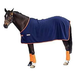 Enfriador equino Alfombra de caballo Bordado directo de fábrica Logotipo Estable Personalizado Casa de equitación Fabricante Kanpur India Tack Shop - Product Image 4