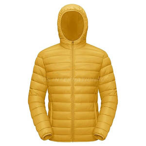 Packable <b>Lightweight</b> <b>Mens</b> Puffer <b>Jacket</b> Hood Quilted Insulated <b>Jacket</b> <b>for</b> Casual and Sportswear Custom Branding Factory - Product Image 1