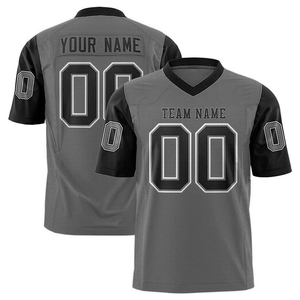 Ensemble de maillot de football américain personnalisé en tissu polyester léger et performant pour adultes, séchage rapide - Product Image 6