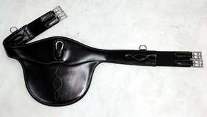 Diseño cosido elegante con circunferencia de caballo de cuero suave personalizado con hebillas de acero inoxidable Ideal para uso en equitación y entrenamiento - Product Image 2