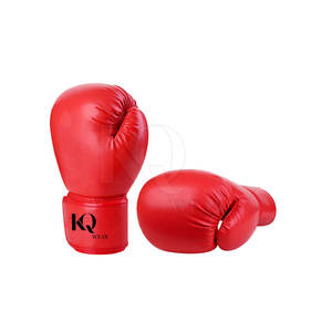 Gants de boxe professionnels sur mesure en cuir PU légers avec sangle de poignet réglable de haute qualité pour l'entraînement au combat - Product Image 2