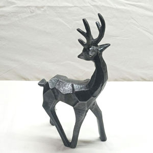 Top Quality Fashionable Christmas Lovely Gift Metal Silver Deer Custom Christmas Reindeer Decorations Holiday Gifts - Product Image 1