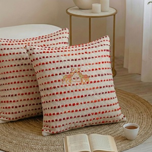 Luxury Collection Handmade Premium Cotton <b>Cushion</b> <b>Cover</b> Woven Cotton <b>Cushion</b> <b>Cover</b> Decorative Sofa <b>Cushion</b> <b>cover</b> - Product Image 2