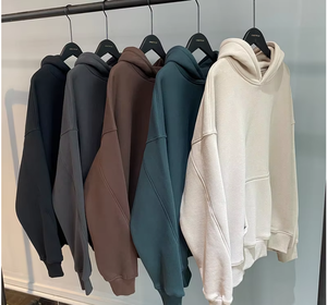 Sudaderas con Capucha de Invierno Estampadas Personalizadas - Sudadera Extra Grande de Felpa 100% Algodón para Hombre, Estilo Minimalista, Ropa Casual, Atuendo Versátil para el Día a Día - Product Image 1