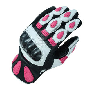 ถุงมือมอเตอร์ไซค์ หนังน้ำหนักเบาระบายอากาศได้ดี ปิดด้วยตะขอและห่วงแบบเต็มนิ้ว คุณภาพสูงสำหรับการแข่งรถมอเตอร์ไซค์ กีฬากลางแจ้ง - Product Image 6