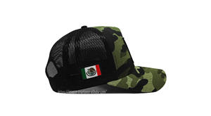 Personnaliser l'impression du logo sur les chapeaux de camionneur Camouflage Logo de broderie personnalisé panneau latéral casquette de sport pour hommes casquette de camionneur vente en gros - Product Image 5