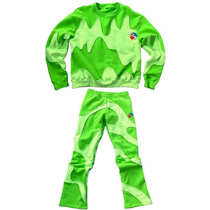 Conjunto de ropa deportiva informal para exteriores de talla grande para hombre, chándal cómodo de manga larga con capucha, pantalones de chándal estampados sólidos para invierno - Product Image 3