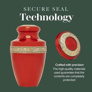 Handmade <b>Large</b> Adult Size Mosaic Aluminium Glass Cremation <b>Urn</b> Individual Tiles Hand Applied Unique Funerals Funeral Supplies - Product Image 2