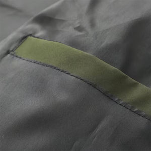 Ensembles coupe-vent d'hiver pour adultes avec capuche, fermeture éclair, manches longues, imperméable, coupe-vent, poche zippée, logo sur le devant - Product Image 5