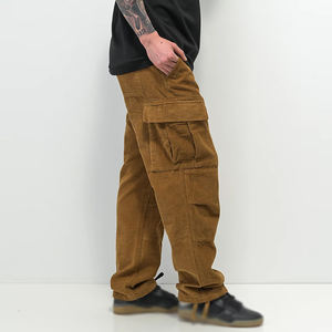 Logo personnalisé Pantalon de randonnée en plein air de jogging Cargo pour hommes Pantalon cargo en Cordura à jambes larges pour hommes - Product Image 2