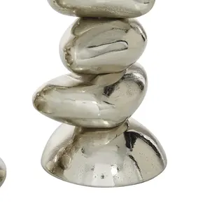 เชิงเทียนเหล็กตกแต่งทำมือสำหรับห้องสไตล์ร่วมสมัย เชิงเทียนงานแต่งงาน เชิงเทียนโลหะ เชิงเทียนหินอ่อน ซาฮิด เอ็กซ์พอร์ต - Product Image 4