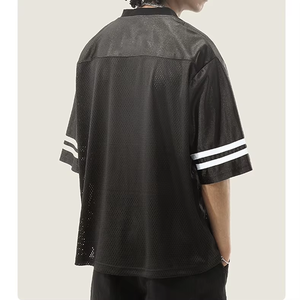 Camisetas Personalizadas con Cuello en V, de Secado Rápido, Estilo Holgado, con Estampado Puff, Camisetas de Malla para Fútbol, Béisbol, Baloncesto, para Hombre - Product Image 5