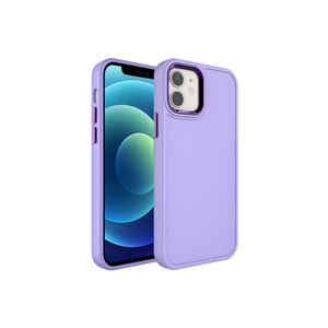 Netzy Luxury Metal <b>Frame</b> Hard Case for iPhone 11 7 Plus <b>8</b> Plus-Premium Protective Cover with Stylish Metallic Buttons - Product Image 1