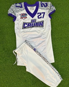 Uniforme de football américain personnalisé de haute qualité par sublimation, séchage rapide, nouveau style, uniforme de football américain respirant, vente en gros - Product Image 1