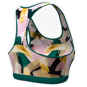 เสื้อชั้นในกีฬาสำหรับผู้หญิงไซส์ใหญ่ น้ำหนักเบา ซัพพอร์ตสูง ไร้ตะเข็บ ยกกระชับ ระบายอากาศ แห้งเร็ว ยืดได้สี่ทิศทาง ด้านหน้า - Product Image 4