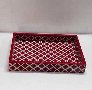 ถาดเสิร์ฟลายหินอ่อนโมเสคพร้อมเม็ดหอยมุกสไตล์โบฮีเมียนทันสมัยของขวัญตกแต่งบ้านแบบชนบท - Product Image 4