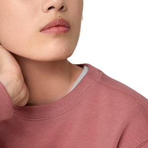 Sudadera holgada de cuello redondo para mujer, Top recortado de cintura alta, manga larga, diseño múltiple, transpirable para primavera Otoño Invierno - Product Image 6