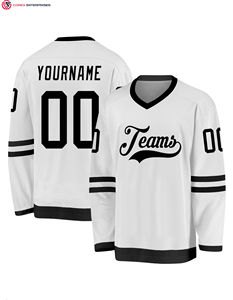 Maillot de hockey personnalisé broderie sublimée vêtements d'équipe Service OEM Maillot de hockey sur glace pour homme - Product Image 2