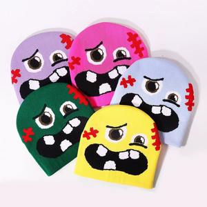 Bonnet pour hommes et femmes fabriqué en gros Bonnet tricoté d'hiver à sublimation personnalisée - Product Image 6