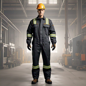 Overol de seguridad de alta visibilidad para servicios de emergencia y trabajadores Overol de seguridad para protección contra el clima y visibilidad - Product Image 2