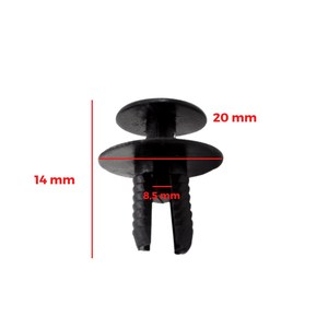 คลิปหนีบฮู้ดสำหรับ W210คลาส Mercedes E ชิ้น W123-50 - Product Image 4