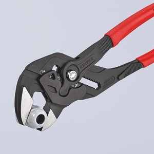KNIPEX 300mm Pliers Wrench Black Atramentized 68mm <b>Clamping</b> Width Plastic Coated - Product Image 5